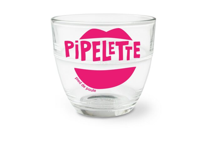 Verre Duralex Pipelette - Pied de Poule