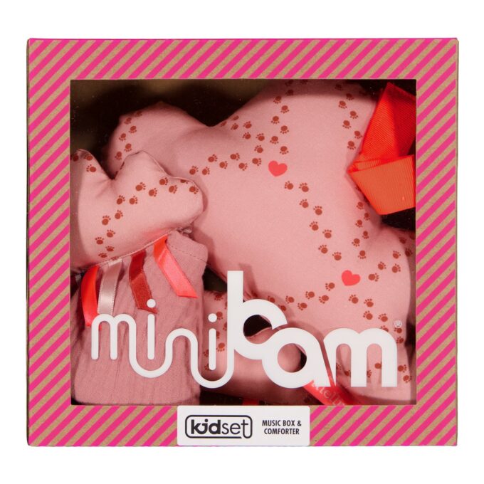 Coffret Naissance - Nuage musical & doudou lange