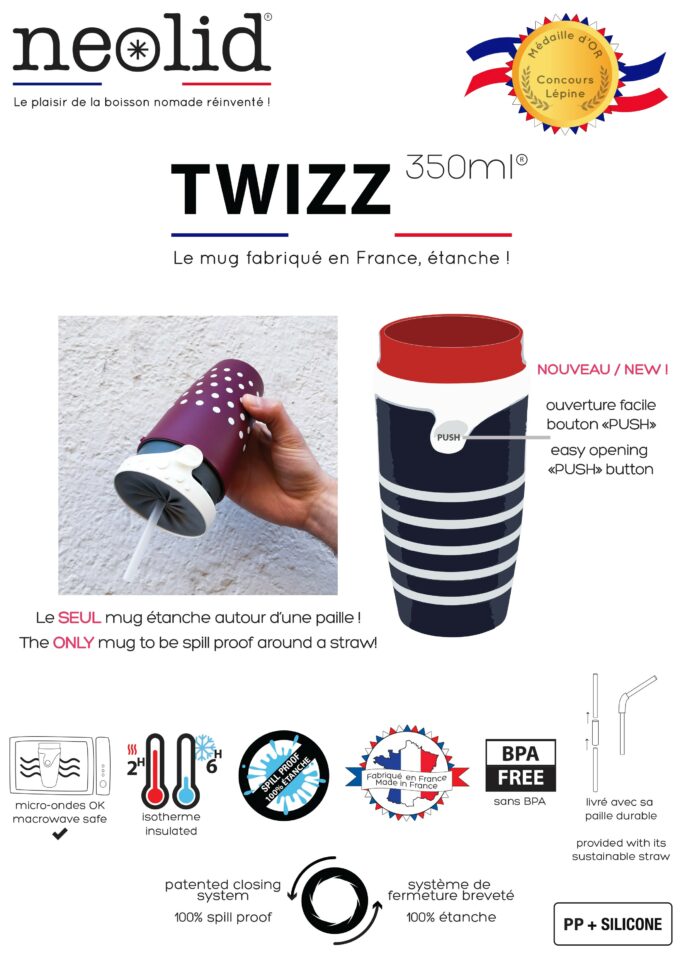 Mug isotherme TWIZZ - 350Ml