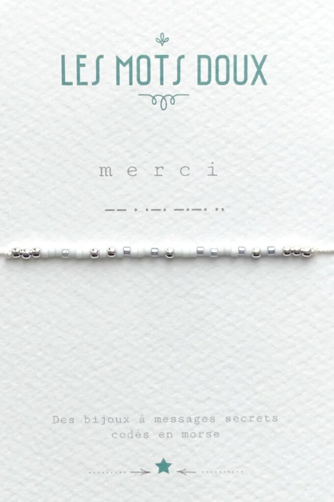 Bracelet code secret morse