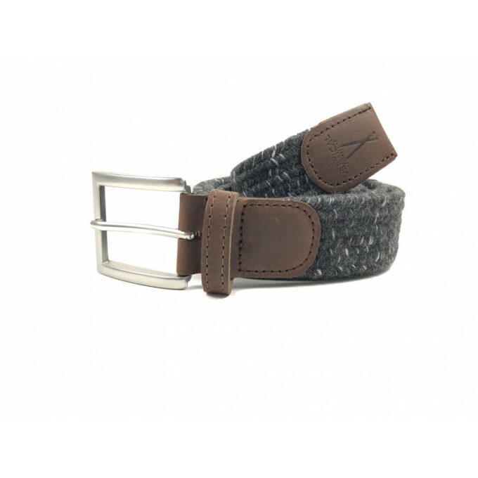 Ceinture tressée unie