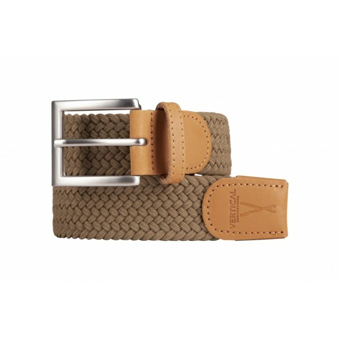 Ceinture tressée unie