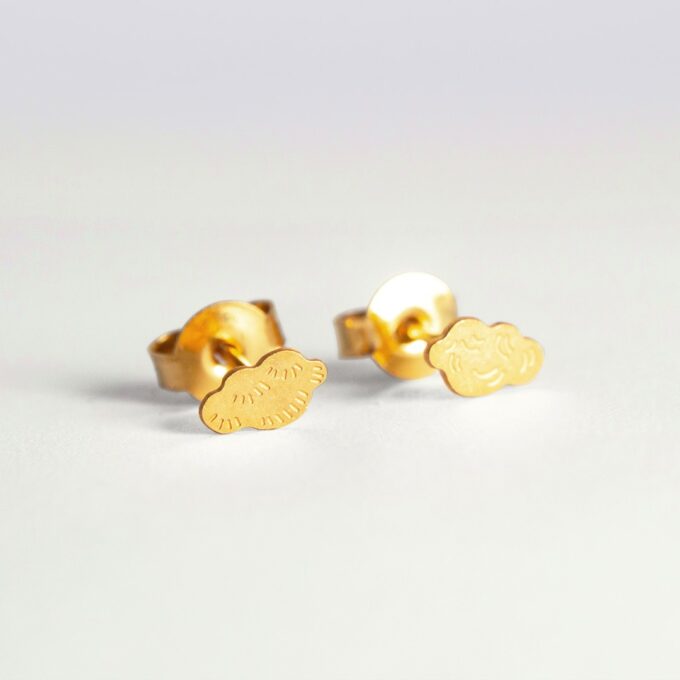 Boucles d'oreilles enfant Nuages - Adorabili