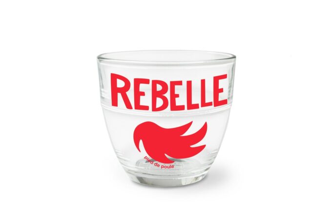 Verre Duralex Rebelle - Pied de Poule