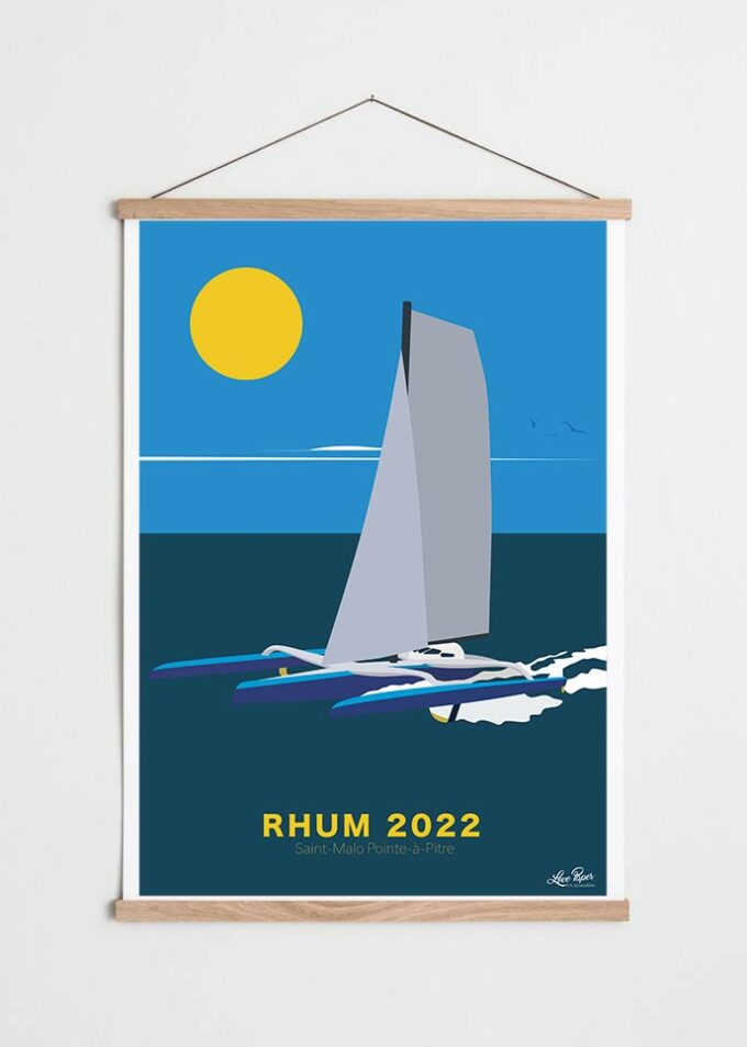 Route du Rhum 2022 Trimaran - Love Paper