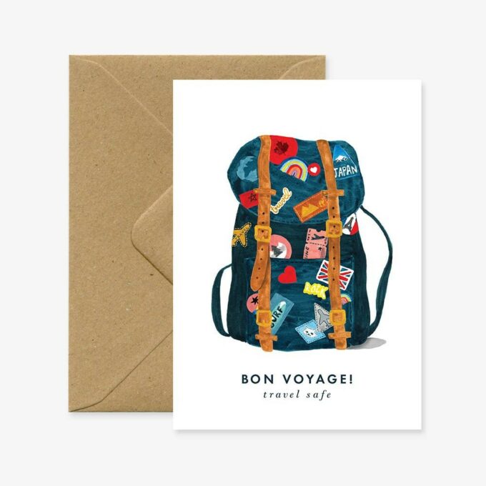 Carte Bon voyage - All the ways to say