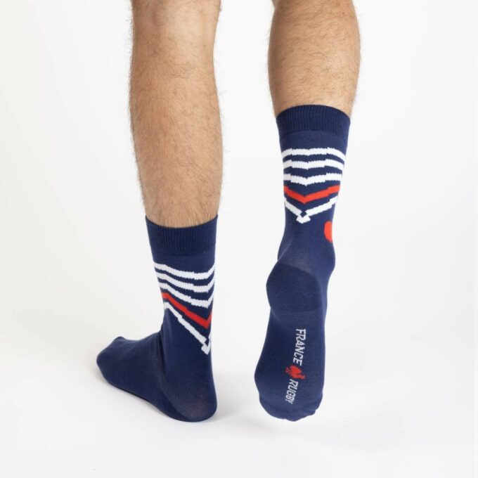 Chaussettes France Rugby #3 - Label Chaussette