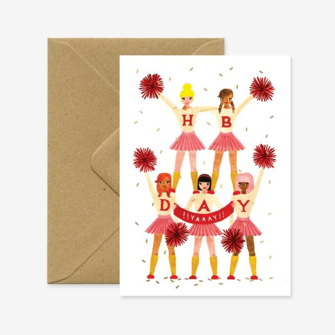 Carte Anniversaire Cheerleaders - All the ways to say