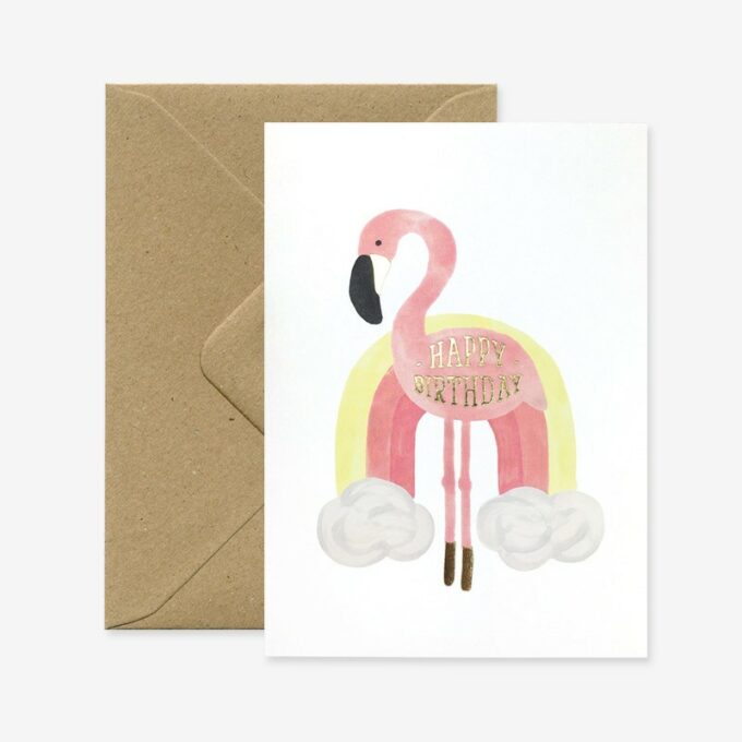 Carte Anniversaire Flamant Rose - All the ways to say