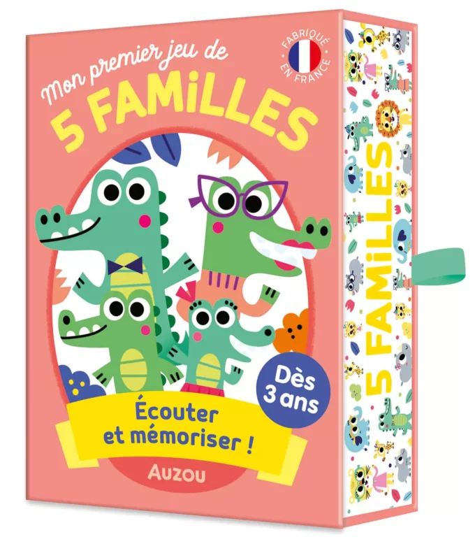 Mon 1er jeu des 5 familles - Auzou