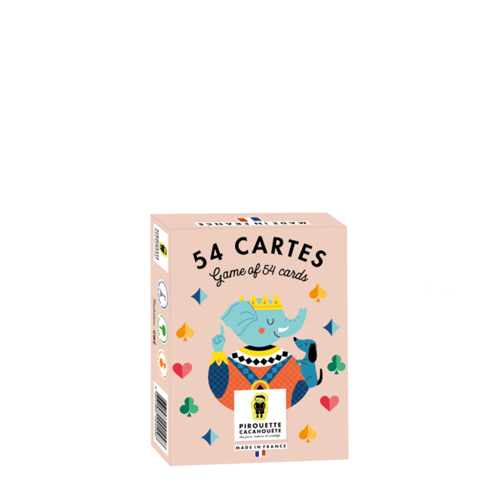 54 Cartes - Pirouette Cacahouète