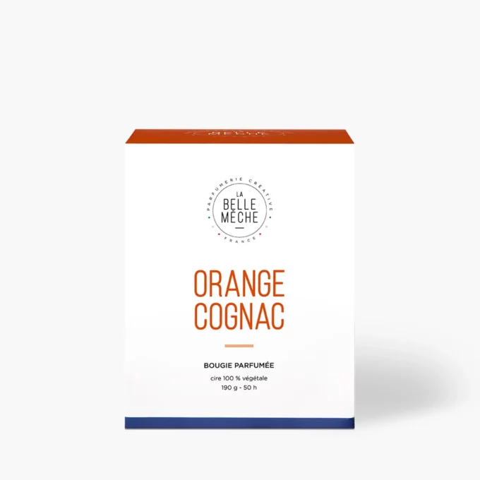 Bougie Parfumée - Orange cognac