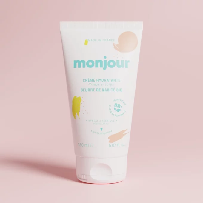 Crème hydratante visage et corps -Monjour