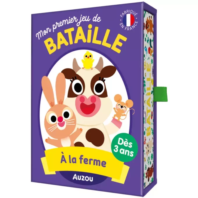 Bataille à la ferme -  Auzou