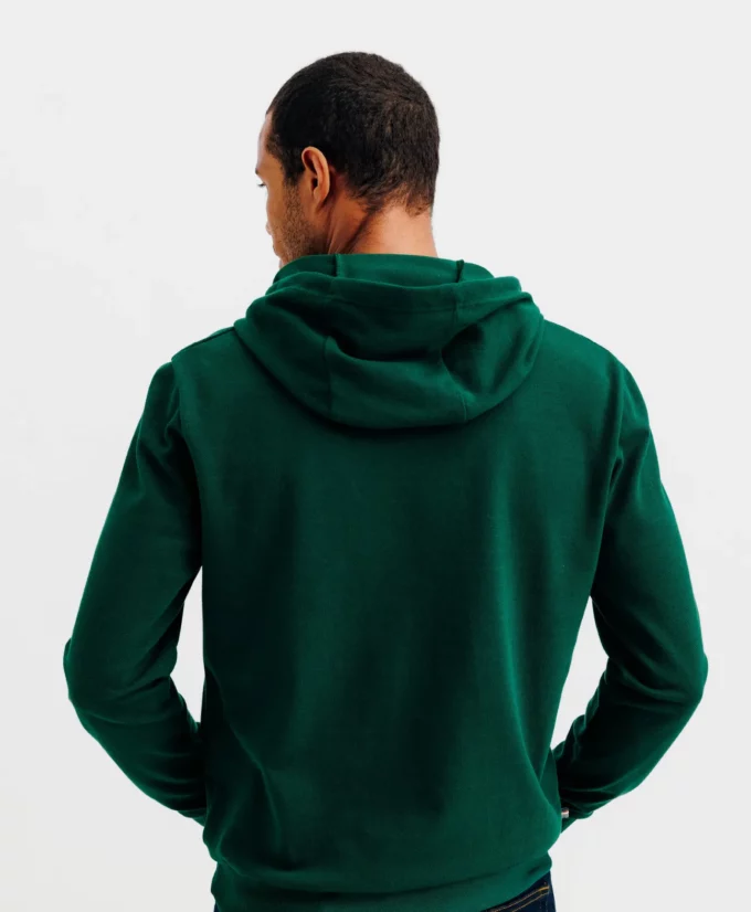 Calix - Sweat à capuche vert