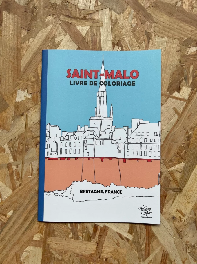 Saint Malo - Livre de coloriage