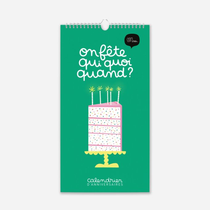 Calendrier d'anniversaires - Minus