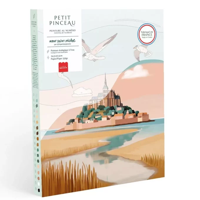 Mont Saint-Michel - Coffret peinture au numéro