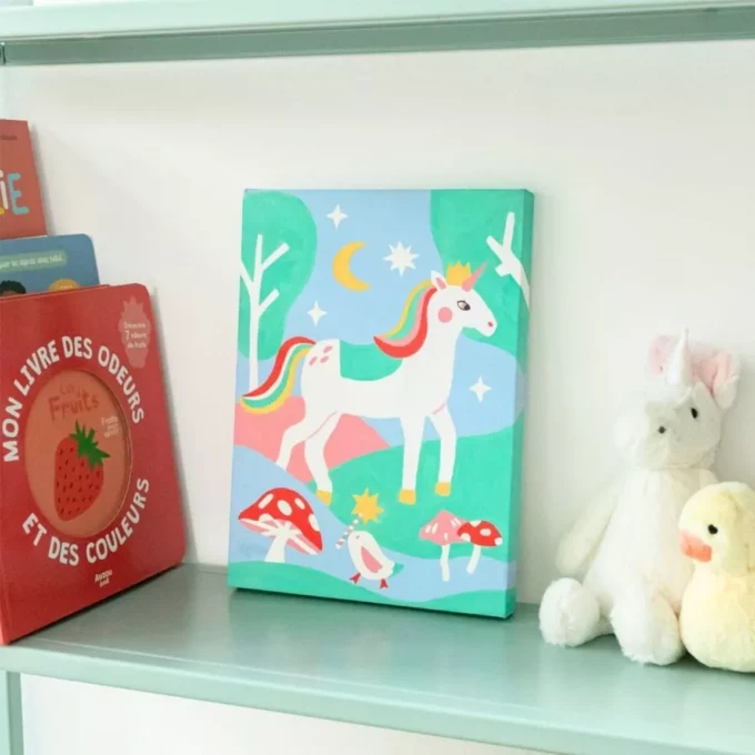 Licorne et Piou - Petit Pinceau Kids